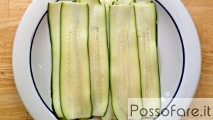 Zucchine al Microonde ma prima lessate