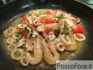 Pennette ai Frutti di Mare