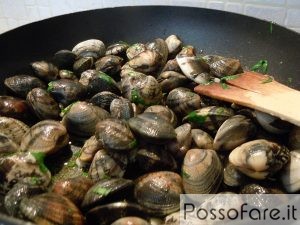 Cottura delle Vongole