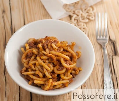 Pasta Corta alla Bolognese