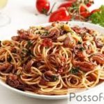 Polpi Veraci al Sugo di Pomodoro con Spaghetti