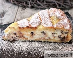 Torta di Ricotta e Cioccolato