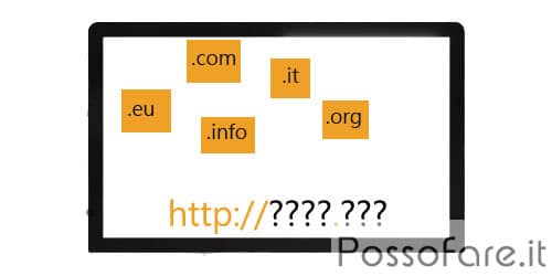 Creazione di un dominio per il web