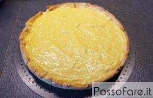 Crostata con crema