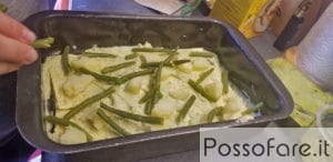 Preparazione Lasagne al pesto