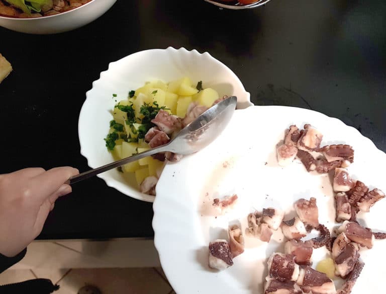 Polpo E Patate In Pentola A Pressione