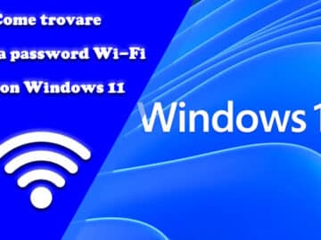 come trovare la password wi-fi su windows 11