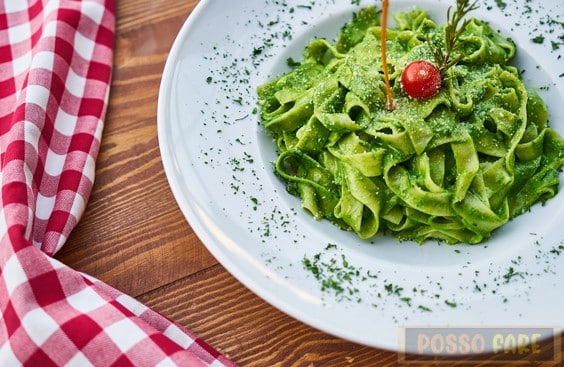 Tagliatelle al Pesto di Canapa