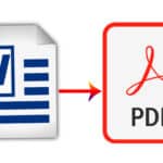 convertire word in pdf