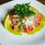 carpaccio di tonno